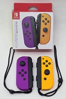 Nintendo Switch Neon Purple and Neon Orange Joy-Con Set