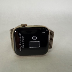 Apple Watch Series 9 GPS+LTE 45mm Case w/Gold Milanese Loop Stainless Steel