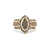 Ladies 14K Yellow Gold 1-1/2 CTW Champagne Diamond Cluster Ring 