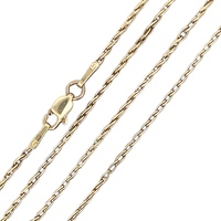 14K Yellow Gold 30 in. Foxtail Chain 7.0g