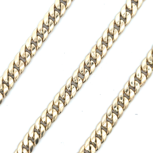 14K Yellow Gold 20 in. Hollow Cuban Link Chain 18.2g