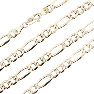 14K Yellow Gold 24 in. 5.8mm Figaro Link Chain 26.0g