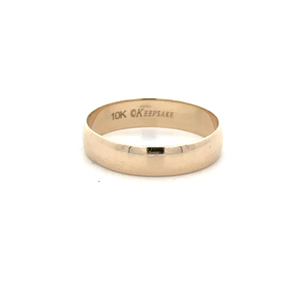 10K Yellow Gold 4.2mm Plain Band SZ:6
