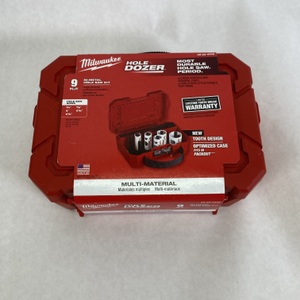 Milwaukee 49-22-4006 Hole Dozer General Purpose Bi-Metal Hole Saw Set (9-Piece)