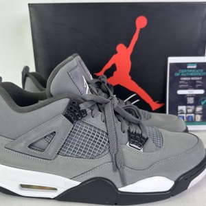 Nike - Michael Jordan Air Jordan 4 Retro 308497 007 Cool Grey