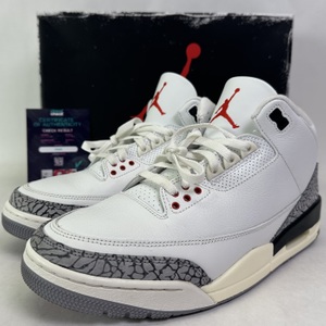 Nike Air Jordan 3 Retro "White Cement Reimagined" Size 11