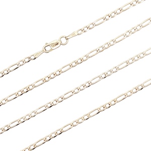14K Yellow Gold 22 in. 1.9mm Solid Figaro Link Chain 5.0g