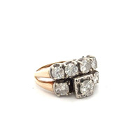 Ladies 14K Yellow Gold Vintage 2.0CTW Diamond Bridal Set SZ:6