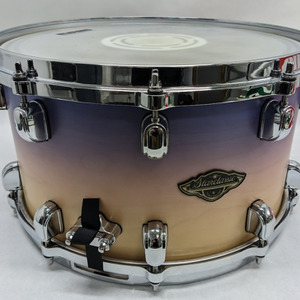 Tama Starclassic 14"x8" Birch/Bubinga Snare Drum Satin Purple Atmosphere 