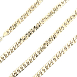10K Yellow Gold 5.7mm x 24 in Curb Link Chain 17.1g