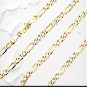 14kt Gold 18" Figaro Chain 8.60gm