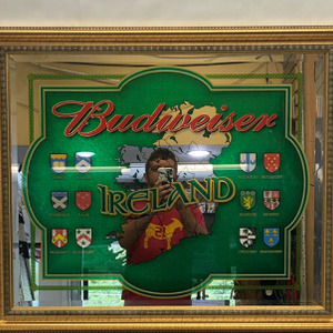 Budweiser Ireland Mirror 