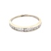 14K White Gold 1/2 Carat TW Diamond Band 3.3mm