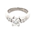 Ladies Platinum .70Ct Diamond Solitaire Ring