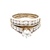 Ladies 14K White Gold 1.38 Carat TW Diamond Two-Piece Bridal Set