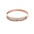 Ladies 14K Rose Gold 1/2 Carat TW Baguette Diamond Band