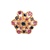 14K Yellow Gold Ruby & Sapphire Gemstone Ring