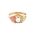 Landstrom's 10K Black Hills Gold Pearl Accented Ring