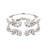 14K White Gold 1/2 Carat TW Diamond Ring Enhancer