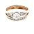 Ladies 14K White Gold .90 Carat TW Vintage Two-Piece Diamond Bridal Set