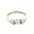 14K White Gold 1/2 Carat TW Diamond Bridal Set SZ:6.5