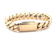 14K Yellow Gold 8-1/2 in. Cuban Bracelet 14.3mm