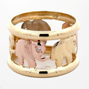 Elephant Rg 18k3t 6.3g 9 