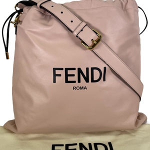 Fendi Nappa Drawstring Pouch 