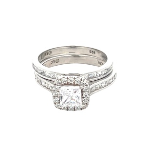 14K White Gold 1/3 Carat TW Diamond Engagement Ring