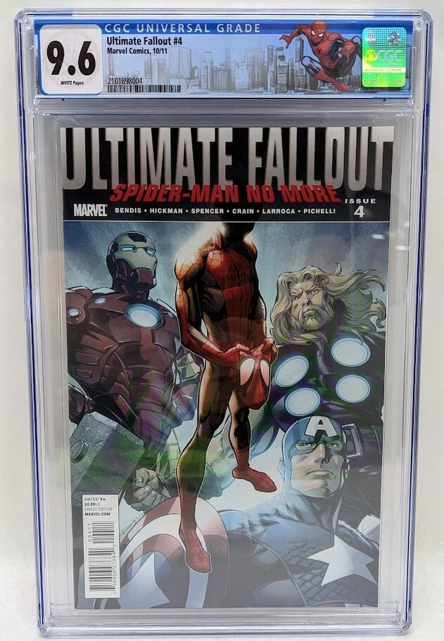 Marvel Ultimate Fallout #4 CGC Certified 9.6 Comic