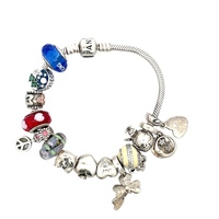 Pandora 7-1/2 in. Charm Bracelet With 11 Charms