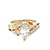 18K Yellow Gold 2.0 Carat TW Marquise Diamond Ring