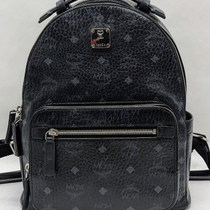 MCM Stark Side Studs Backpack in Visetos