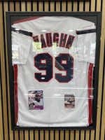 Charlie Sheen "Wild Thing Ricky Vaughn" Autographed Jersey JSA