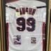 Charlie Sheen "Wild Thing Ricky Vaughn" Autographed Jersey JSA
