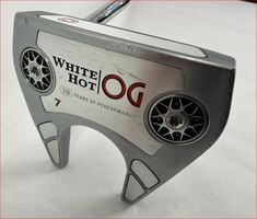 Odyssey White Hot OG #7 33" Putter - Odyssey Double Bend Steel Shaft LH