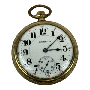 Hamilton Watch Co. Grade 992 Model 2 Railroad Grade Pocket Watch