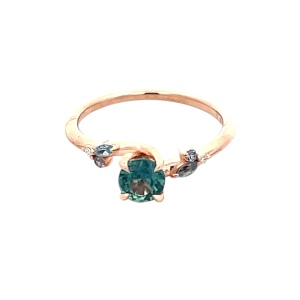 Brilliant Earth 14K Rose Gold Marina Gemstone Ring