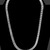 925 Sterling Silver 20 in. Aztec Print Herringbone Necklace 23.5g