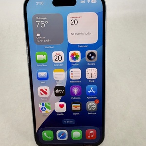 Apple iPhone 15 AT&T Locked 128GB Blue AS IS 