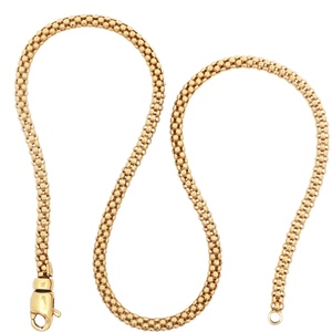 Vintage Sputnik Multi-Gemstone 18K Statement Necklace 14.4g