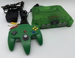 Nintendo N64 Jungle Green Game Console W/ Power Cord & Controller - NUS-001