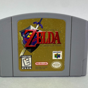The Legend Of Zelda Ocarina Of Time N64 Cartridge - Authentic