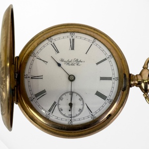 United States Watch Co. Waltham, MA 1892 Grade 88 Double-Hunter Pocket Watch 