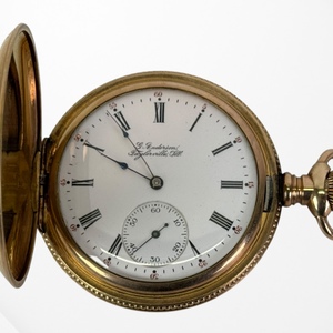 Hamilton Watch Co. Grade 977 Model 1 Double-Hunter Pocket Watch