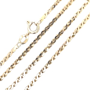 14K Yellow Gold  20 in. Serpentine Chain