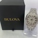 Bulova Phantom Silver Crystal Gent's Wristwatch - 96B296