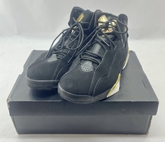 Nike Air Jordan "True Flight" Metallic Gold Sneakers Size 10.5-342964-070