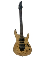 Ibanez S770PB Poplar Burl Thinline S series Electric Guitar