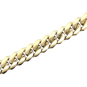 10K Yellow Gold 7 in. Cuban Link Bracelet